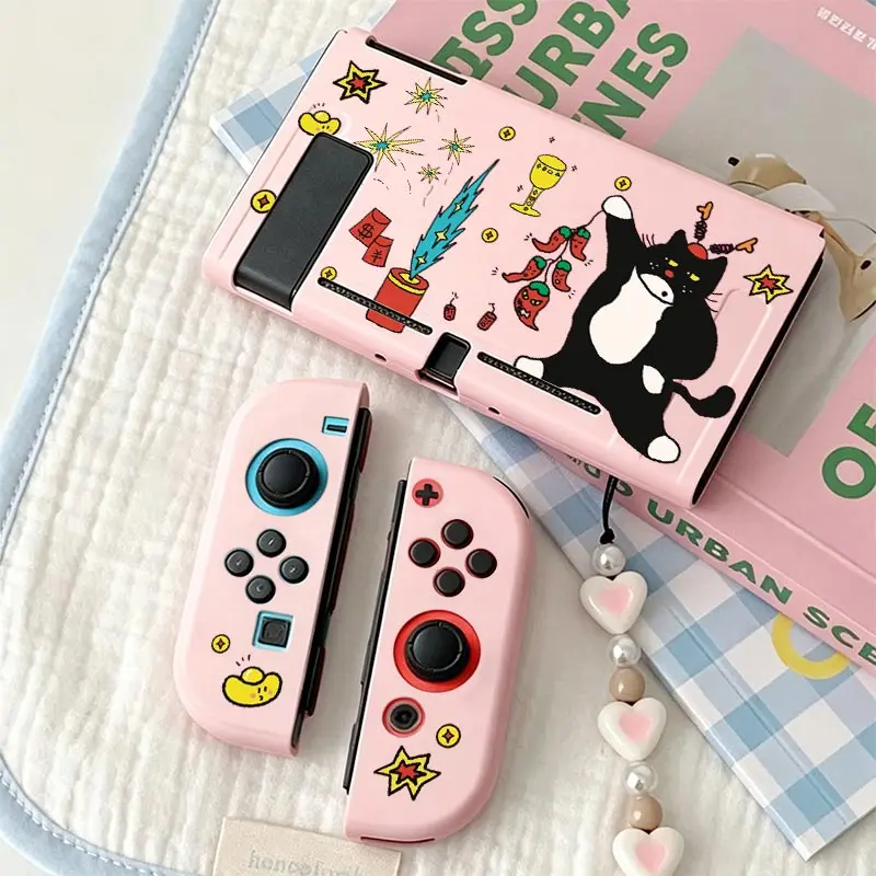 Split-type protective case Sweat Slip-Resistant Controller Case Comfortable Grip Easy To Install for Nintendo Switch NS