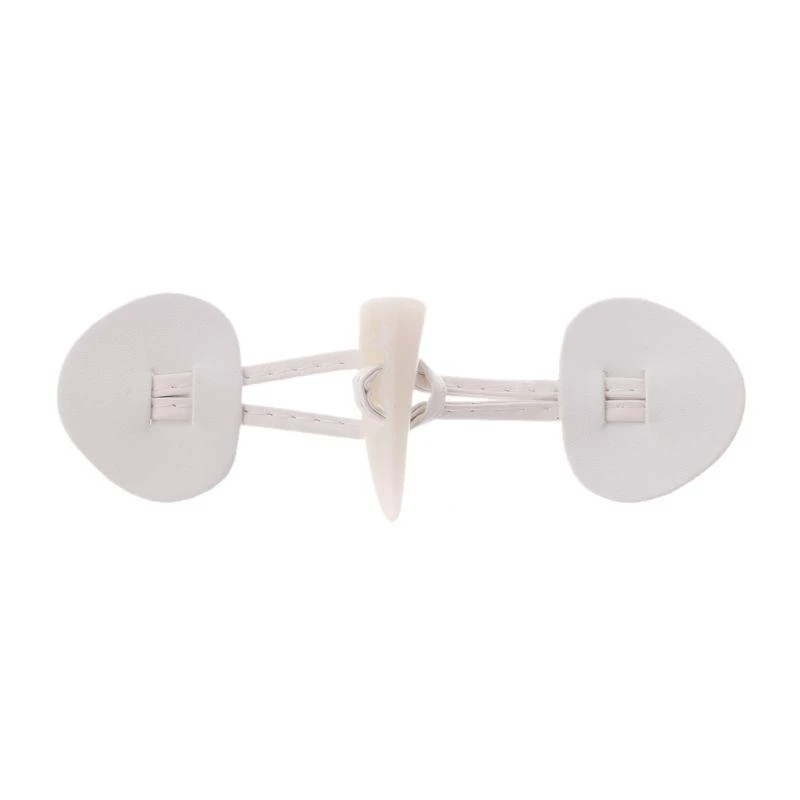 6 Pairs Ox Horn Leather Toggle Closure Buttons Coat for Jacket Duffle Shawl Clot high quality
