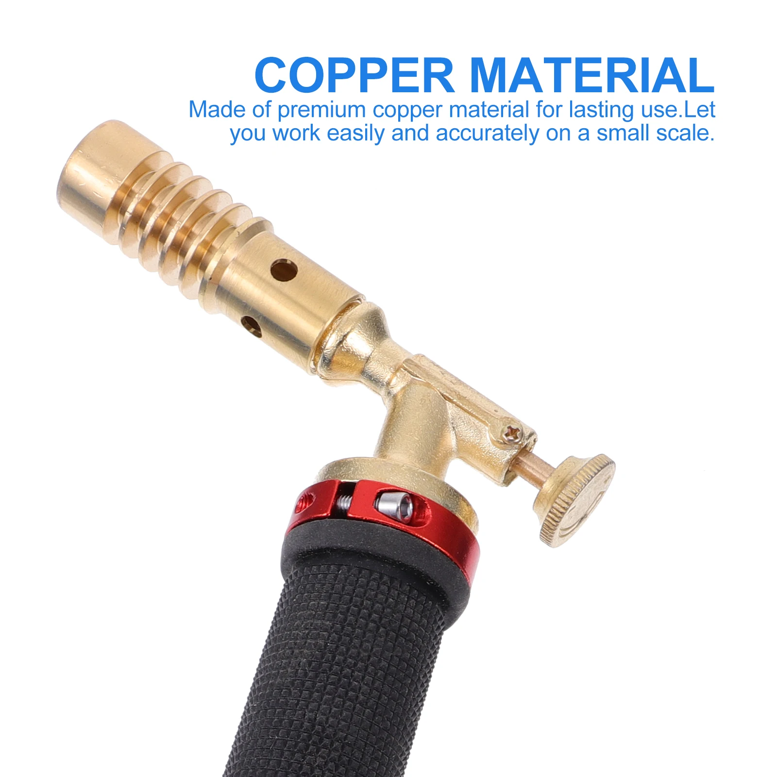 

Copper High Temperature Welding Torch Liquefied Gas Torch Oxygen free Professional Grade Air Conditioner Repair Tool