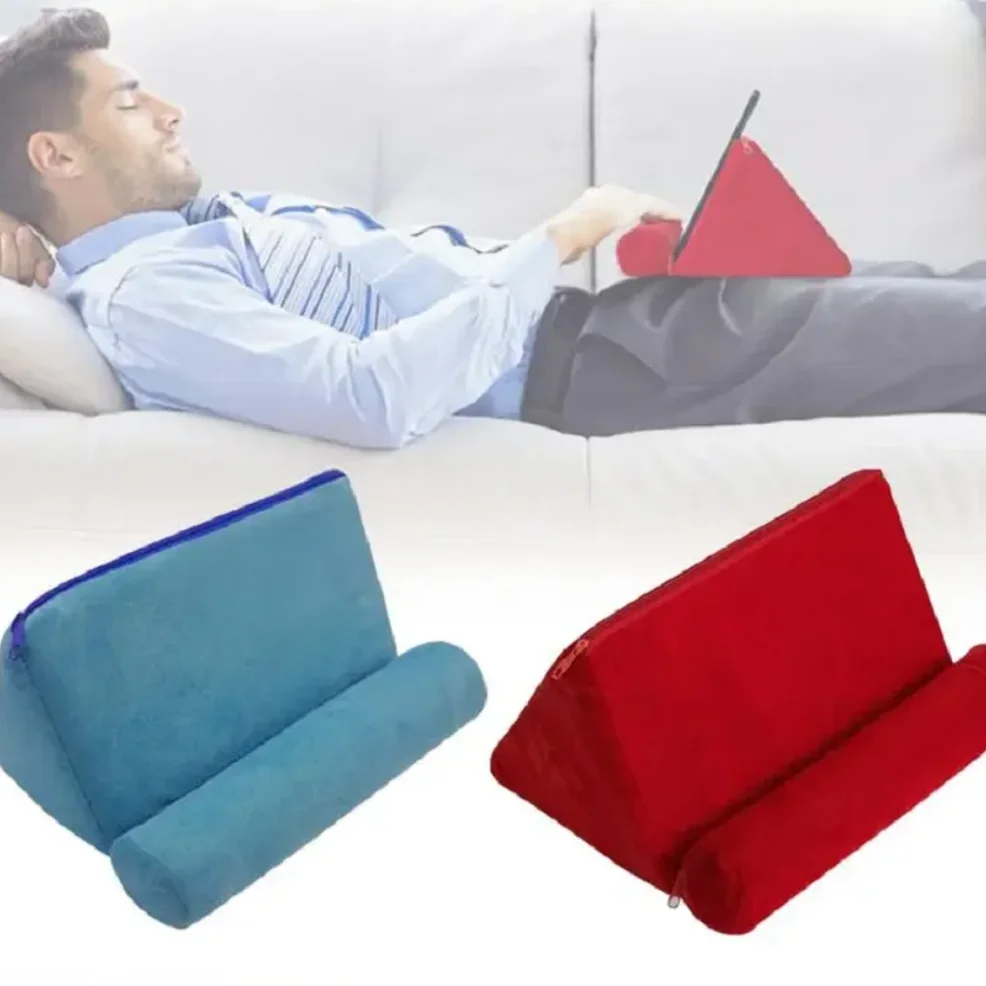 Pillow Stand Phone Bracket Lightweight Tablet Read Holder Foam Lap Rest Cushion For IPad Phone Reading Watching TV Bracket