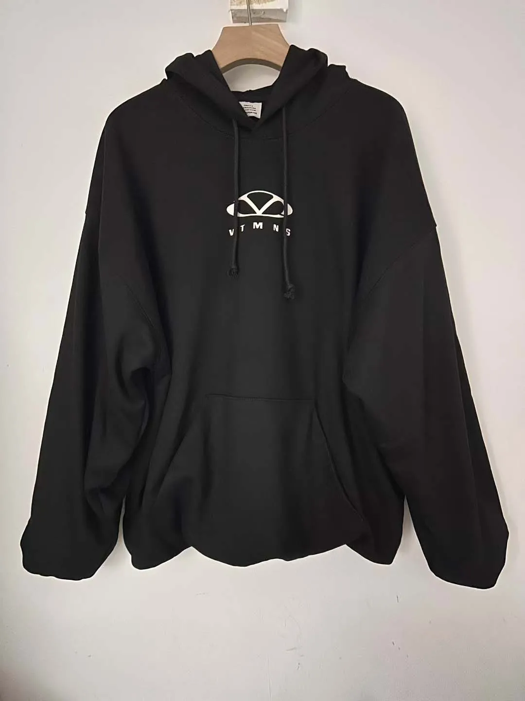 

2025FW VT Classic Style Logo Printed Women Men Oversized Hooded Sweatshirts Hoodies Pullover