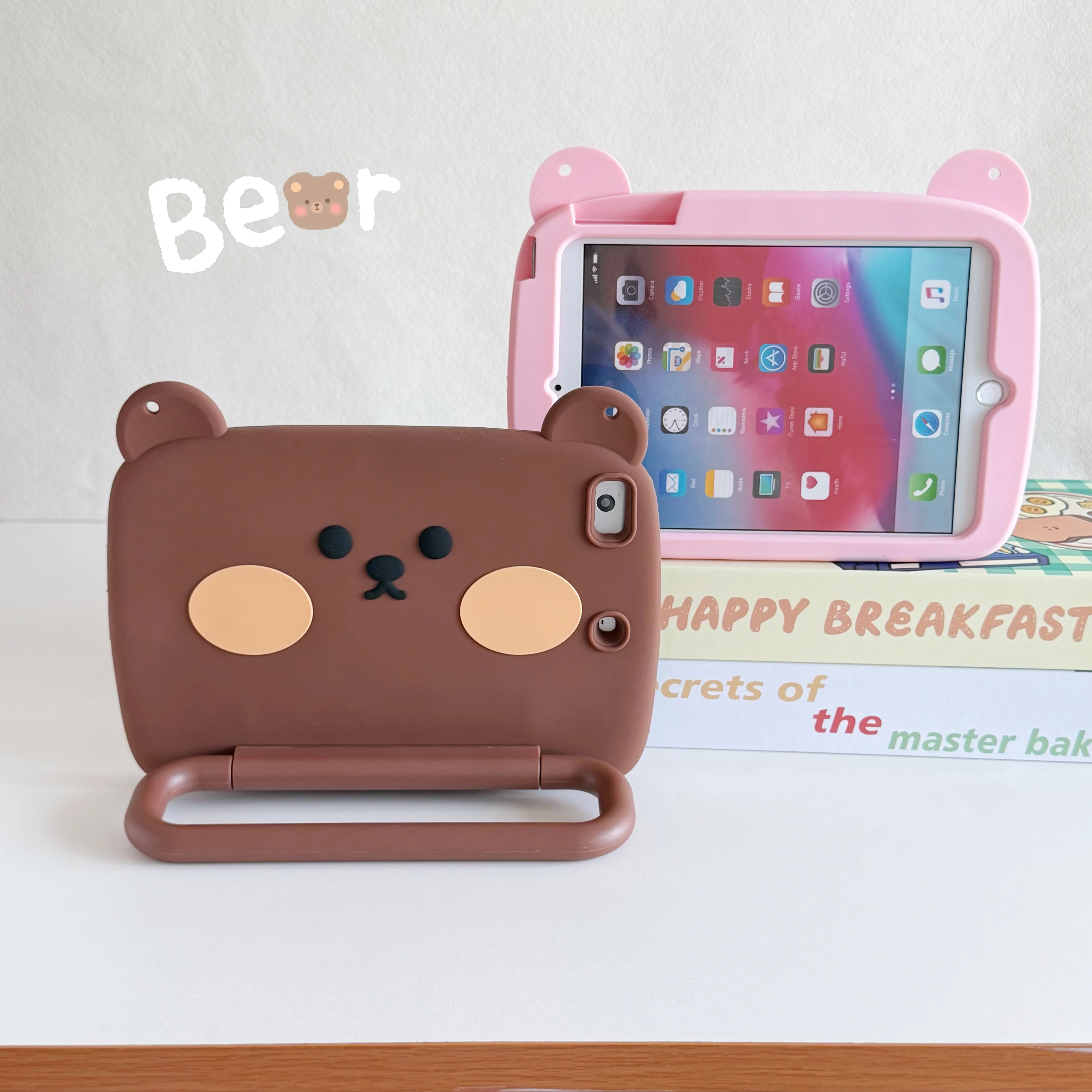 For Xiaomi Redmi Pad 2 11 inch 2025 Redmi Pad SE 11 inch 2023 Case Cute 3D Cartoon Frog Bracket Soft Silicone Tablet Cover #R