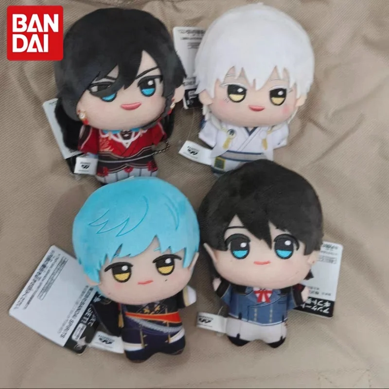 Banpresto Bandai Touken Ranbu Online Anime Plush Keychain Mini Stuffed Toy Bag Hanging Decor Collectible for Fans