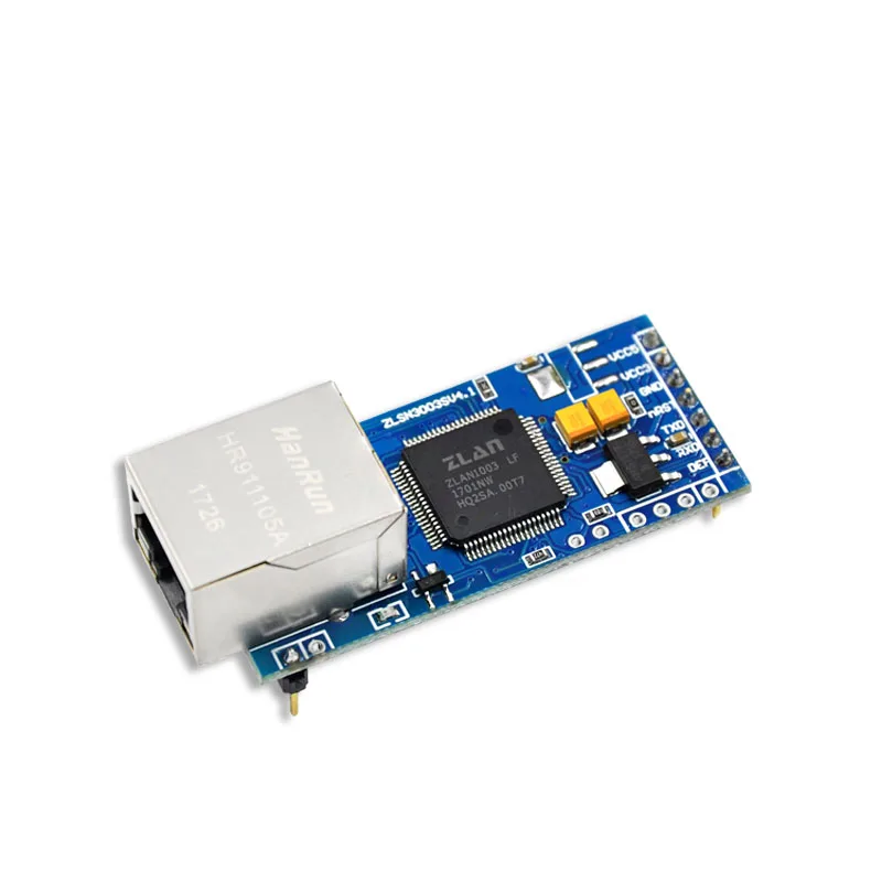 Modul konverter Ethernet UART TTL jaringan seri RS232 RS485 ke TCP MCU Module