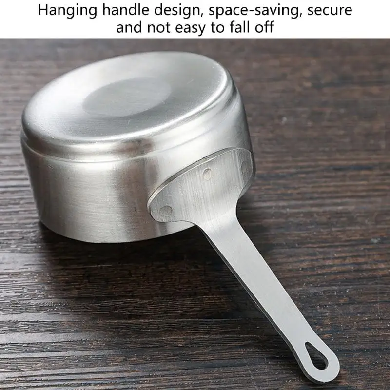 Stainless Steel Saucepan Sauce Pan Great For Quick Noodles And Milk Warming X3UC