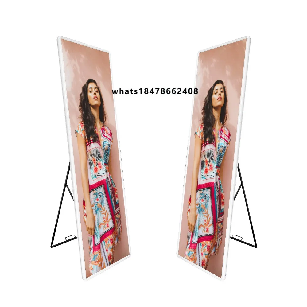 High Quality Indoor P3 Floor Standing Advertising Poster Led Screen Full Color Led Display