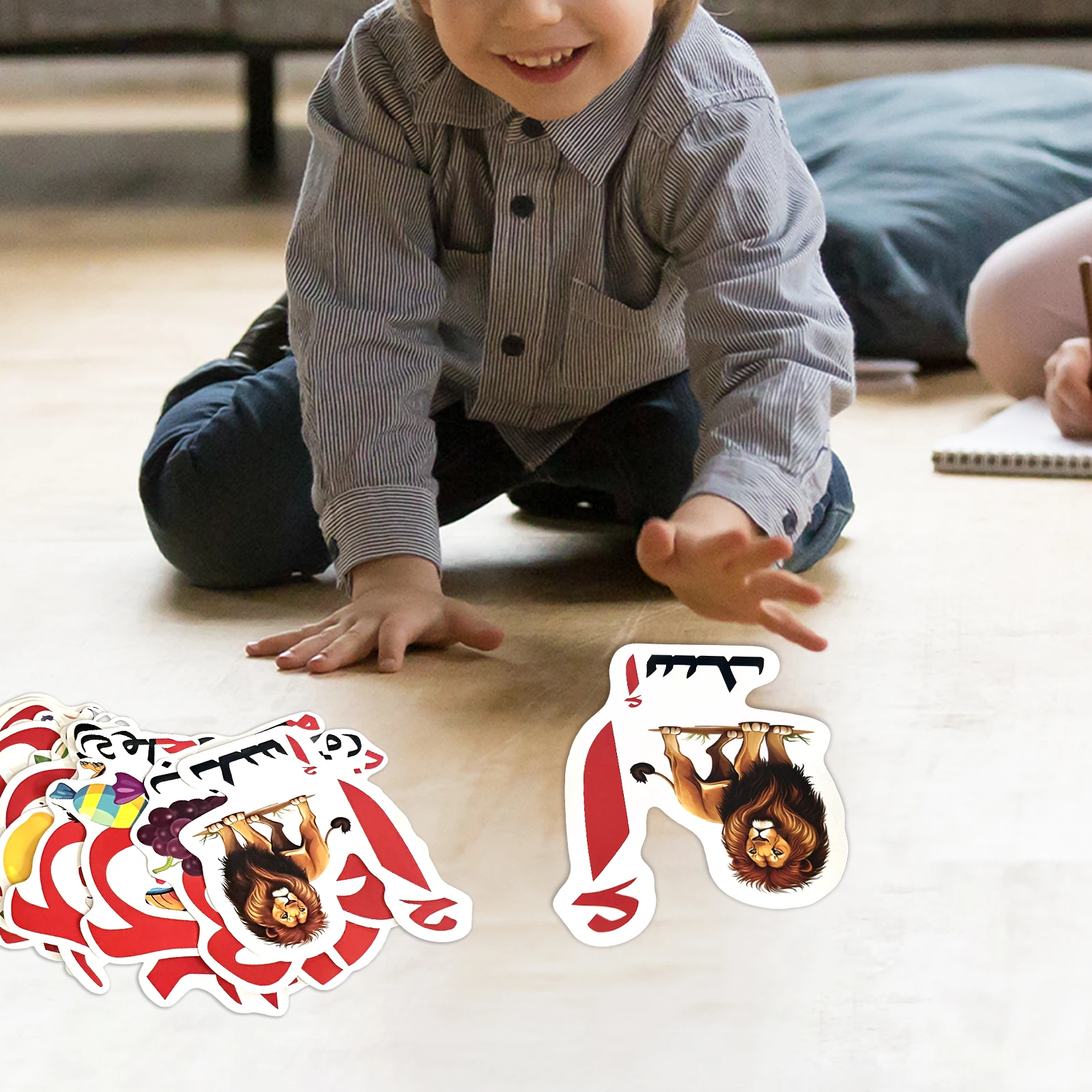 Arabic Alphabet And Number Flash Cards For Kids Educational Learning Set With Colorful Animal And Fruit Illustrations Kids Love view 5