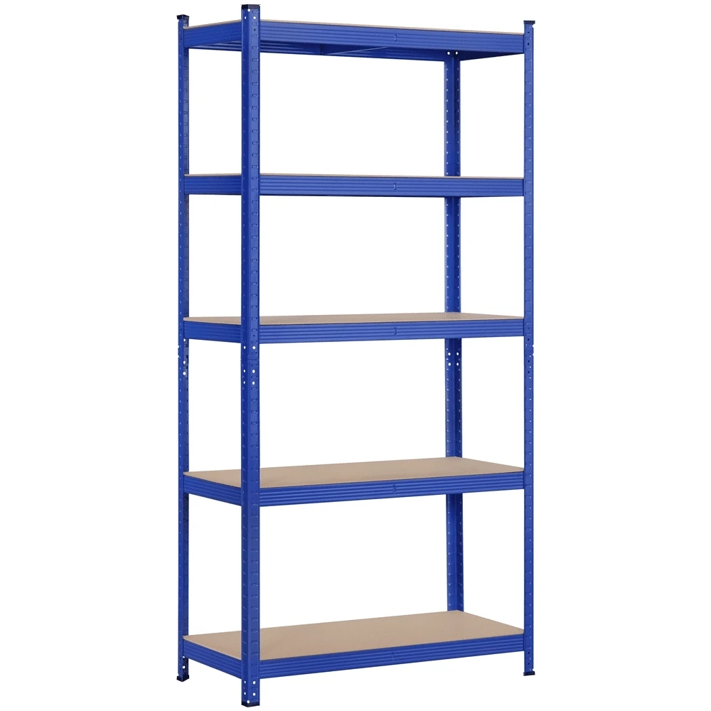 5-Shelf Boltless & Adjustable Steel Storage Shelf Unit, Holds up to 386 lb per Shelf, Garage Shelves and Racks,1/2/3/4 Pack