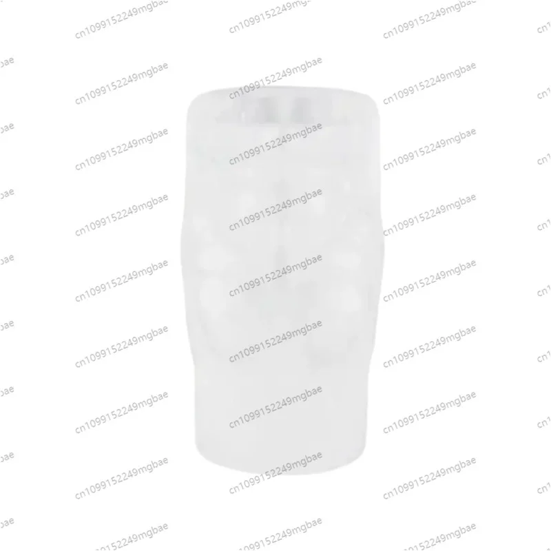 Maple leaf relief cylindrical scented candle silicone mold DIY home ornament diffuser plaster mold