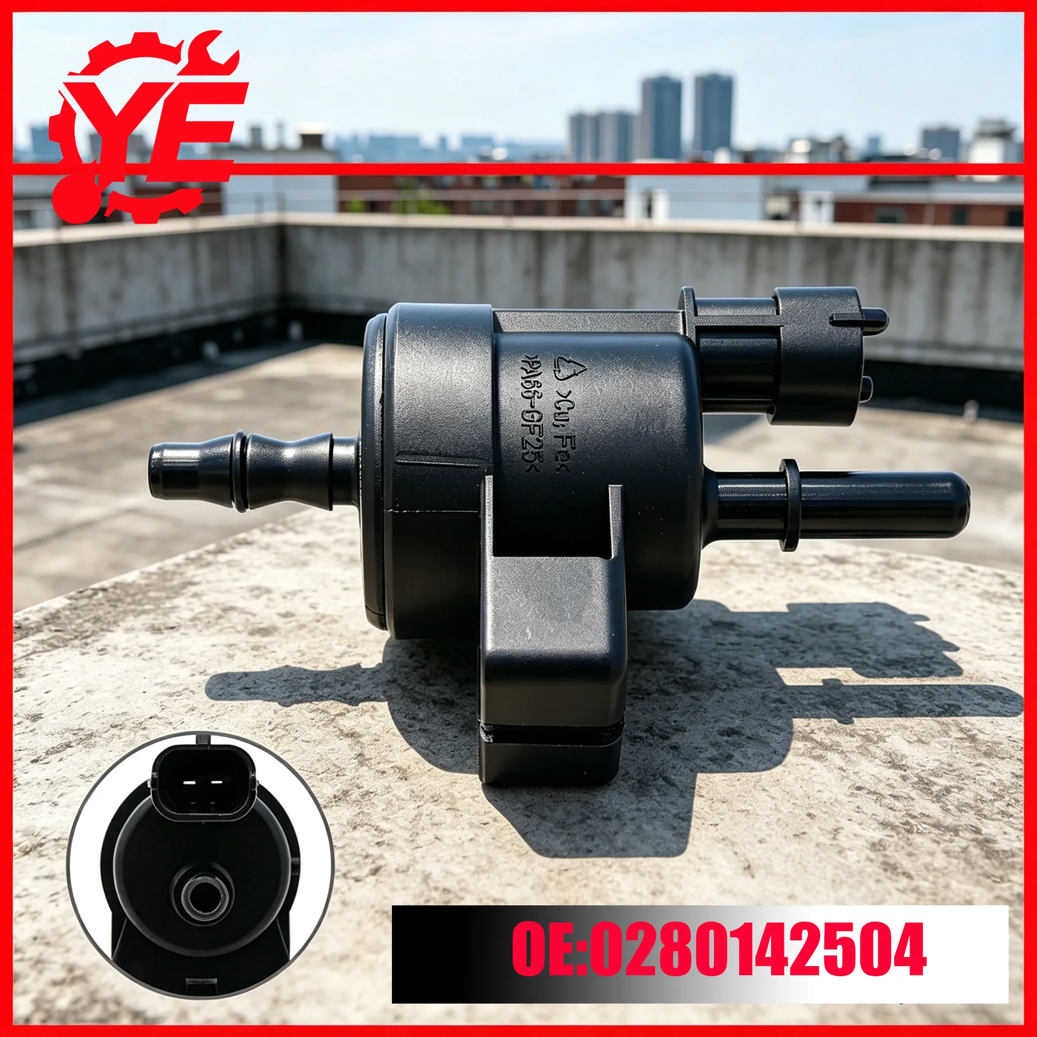 Válvula Solenoide de Purga del Canister de Vapor 0280142504 para Opel Adam Corsa Cascada Insignia Meriva Mokka Zafira 1.4L 55576071 0280142505