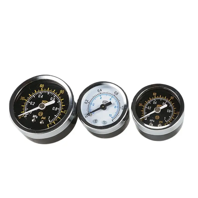 Y40 Y50 Air Pressure Gauge For Air Compressor Pneumatic Hydraulic Fluid Pressure Gauge Vacuum Pump Negative Pressure Gauge