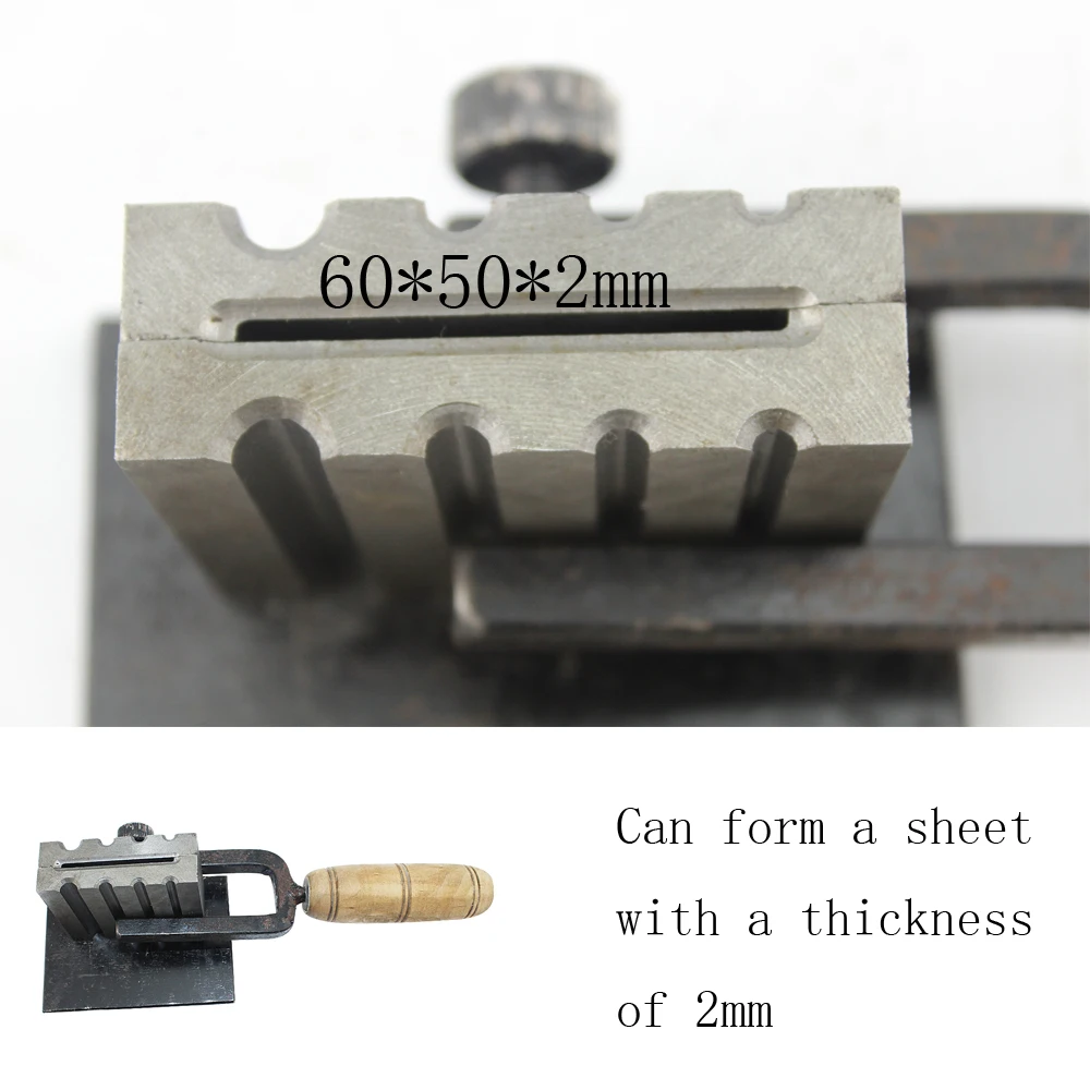 European Style Jewelry Ingot Mold with Adjustable Grooves for Gold & Silver Metal Forming and Casting