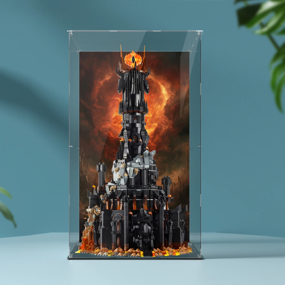 Display box for  10333 display case  building block dustproof clear showcase toy bricks storage box