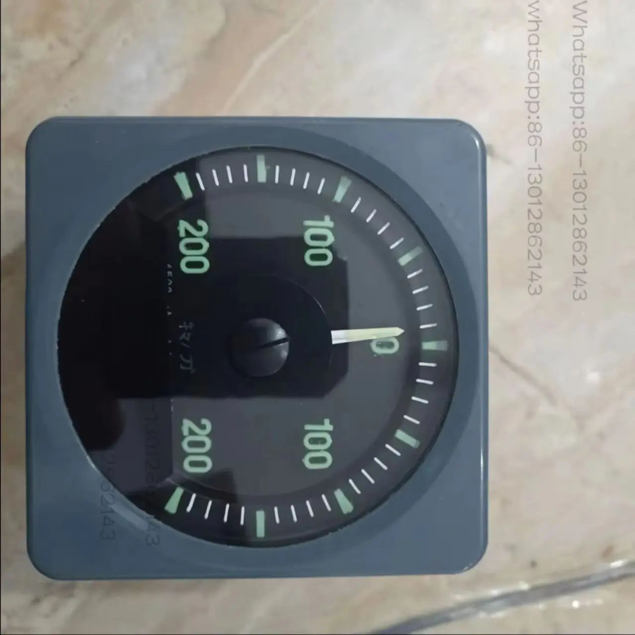 2026  NEW   Tachometer 45C3-10V positive and negative 200 rpm/rudder angle meter DL-III voltmeter 63C7