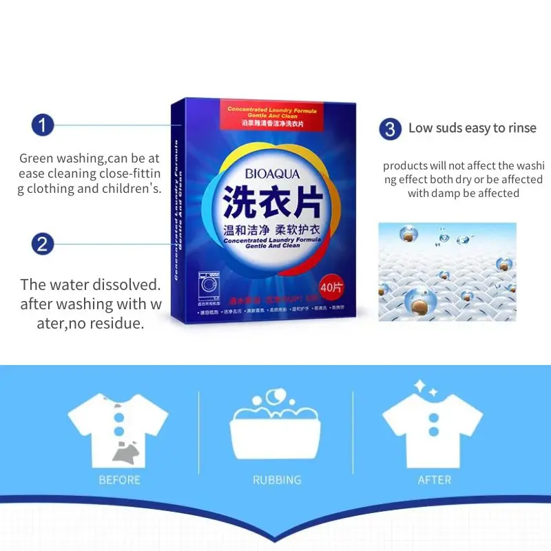 120pcs Efficient Laundry Soap New Formula Laundry Detergent Sheet, Nano Concentrated Wash Powder For Washing Machine Cleaning