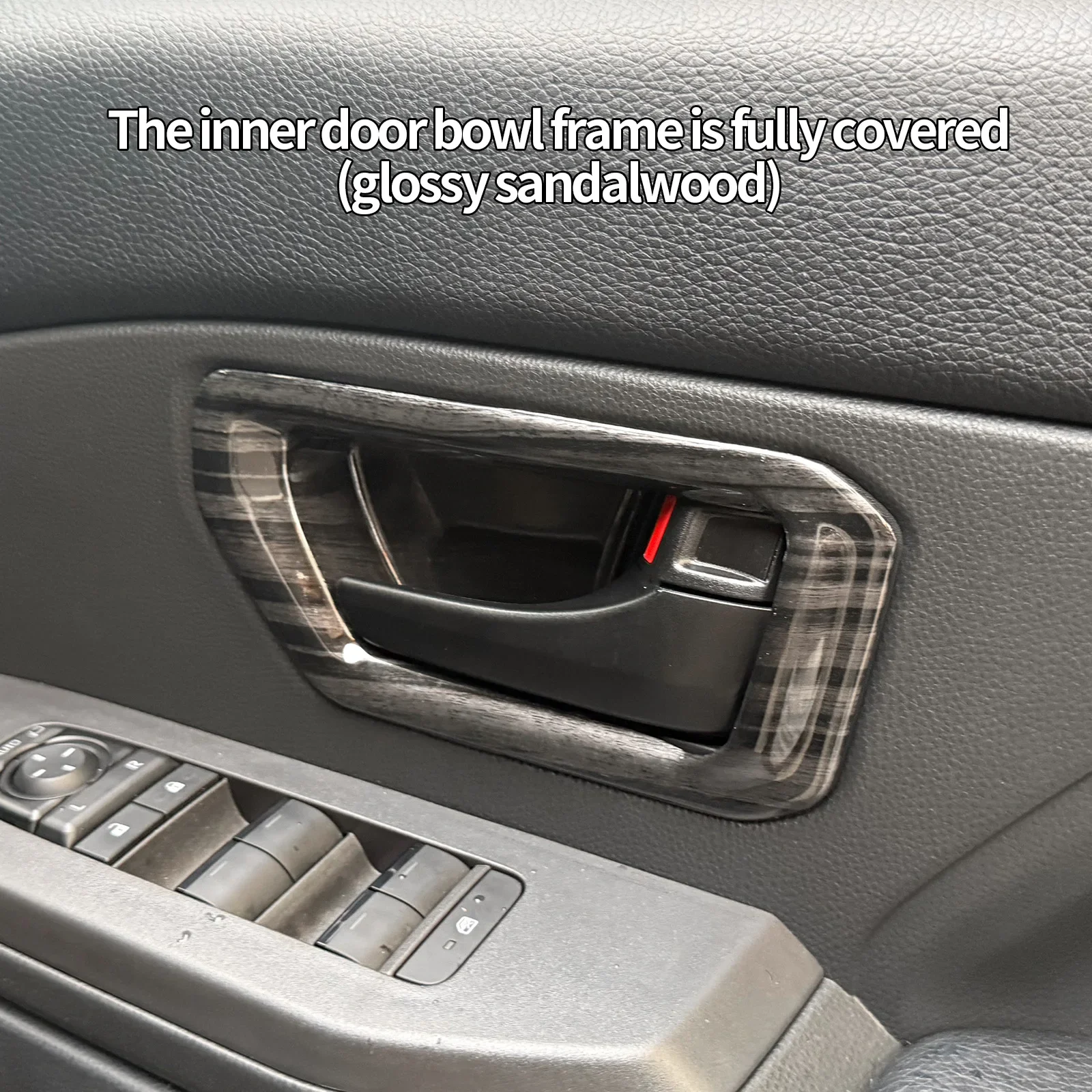 For Toyota Land Cruiser FJ 2026 Car Inner Door Bowl Protective Cover All-inclusive Front & Rear Door Handle Bowl Decor Frame detail image 3