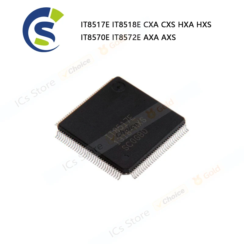 2-5PCS 100% New IT8517E IT8518E CXA CXS HXA HXS IT8570E IT8572E AXA AXS QFP-128 Chipset