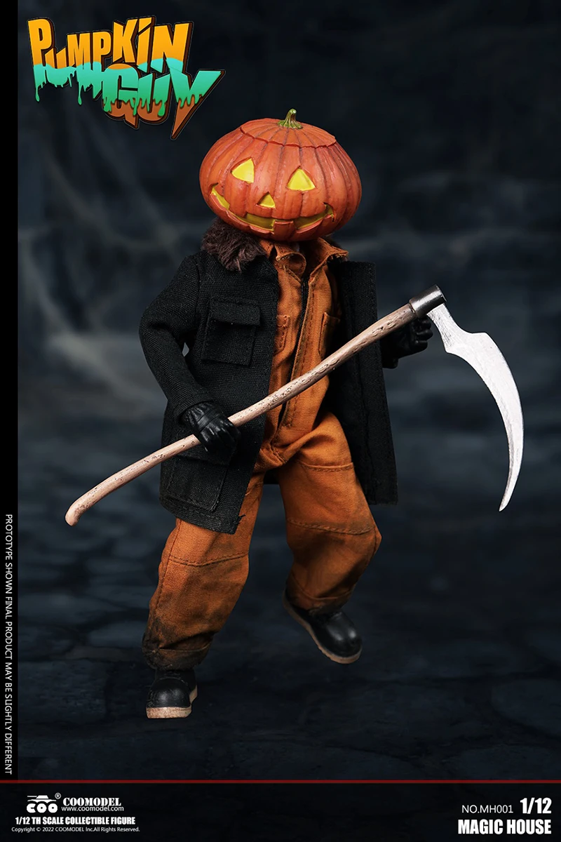 COOMODEL 1/12 Magic House Series MH001 MH002 Pumpkin Man MH003 MH004 Spaventapasseri 6in Action Figure Set completo Modello per i fan