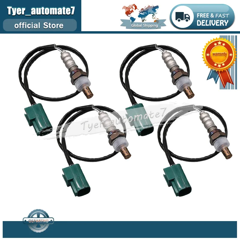 Sensor de oxígeno con sonda Lambda para coche, accesorio de medición de O2 para NISSAN Murano 234-4301 234-4296 226A1-AR210 22690-8J001, 3.5L V6, 2003
