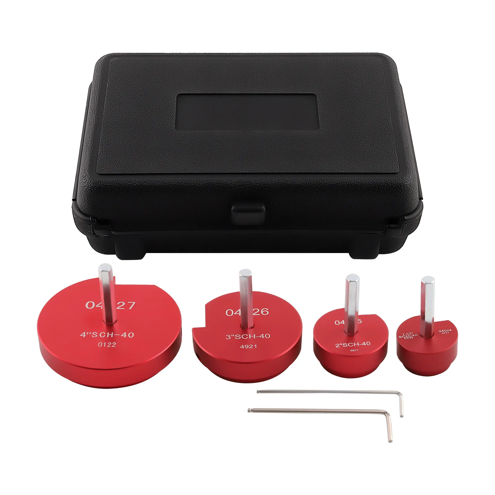 

Набор из 4-х инструментов для расширения пластиковых труб PPR, подходит для стандартных дрелей 1/2 дюйма и шестигранных ключей 3/8 дюйма