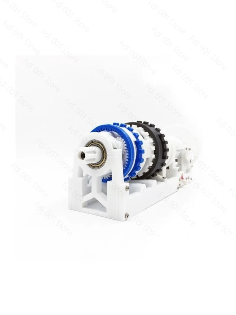 Automobile 6AT transmission planetary gear set model can demonstrate 6 plus R gear with multi-disc clutch