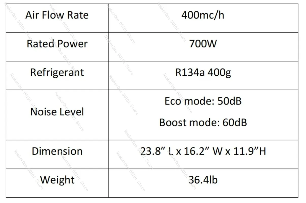 Variable Speed Inverter 12V RV Air Conditioner Universal Under Dashboard Workbench 24V 48V Marine Air Conditioner - view 3