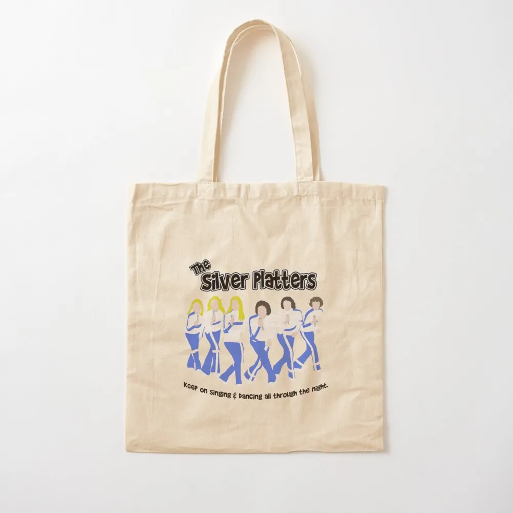 the sliver platters Tote Bag tote bag university Portable shopping bag shopping 2
