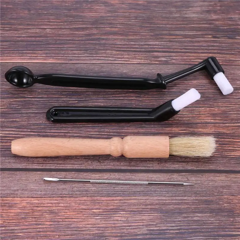 ABWR-80 Pcs Coffee Machine Cleaning Set Coffee Grinder Brush Coffee Machine Group Head Cleaning Brush