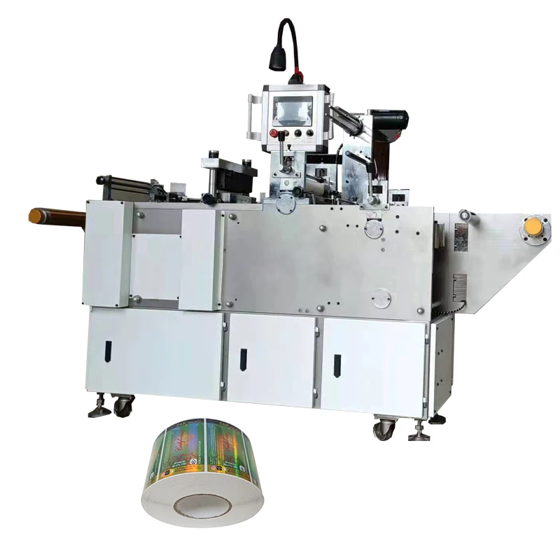 Laser Label Die Cutting Machine Holographic Film Label Die-Cutting Machine Holographic Label Sticker Die Cutting Machine