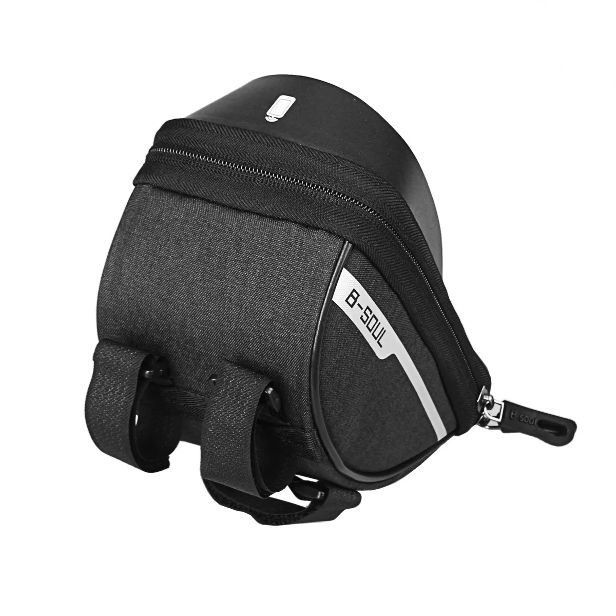 Fahrrad-Lenkertasche Wasserdichte Touchscreen-Handytasche Fahrrad-Vorderrahmentasche Rennrad-E-Bike-Tasche mit Sonnenschutz Fahrrad-Aufbewahrung – Detail 15