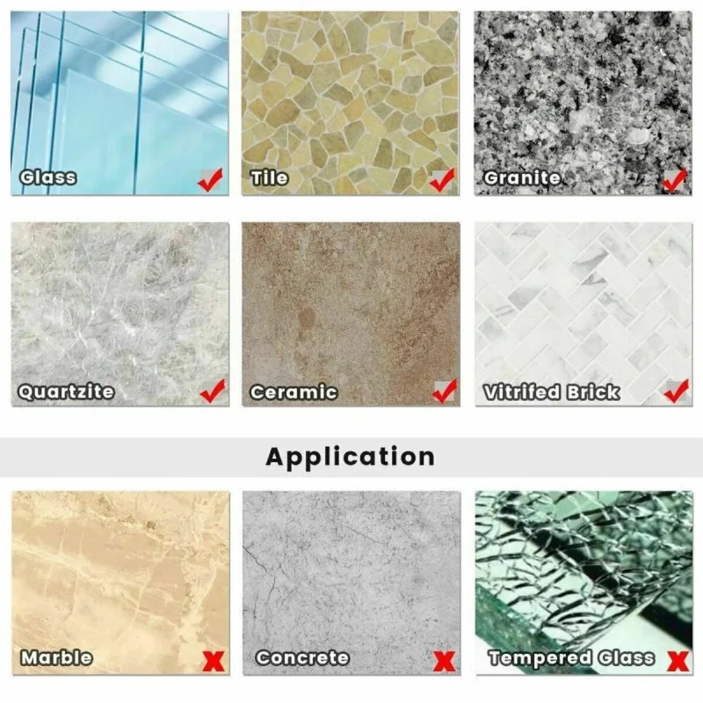 Drill Bits Diamond Tool Extraordinarily High Rigidity Diamond Large Clearance Hole Plating Set Silver High Quality