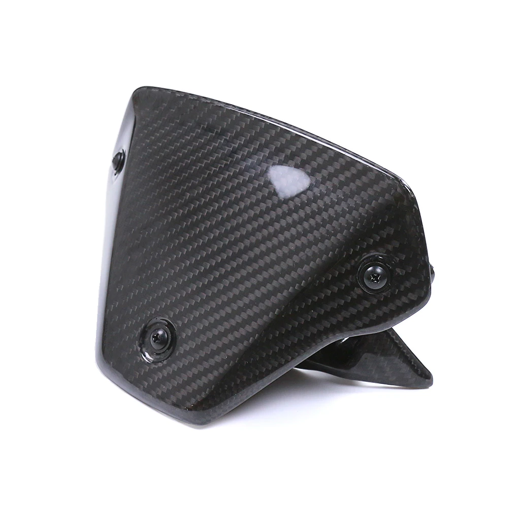 For BMW S1000R 2021 2022 2023 2024 M1000R 2023 2024 100% Carbon Fiber Motorcycle Windshield Cover and Holder Fairing