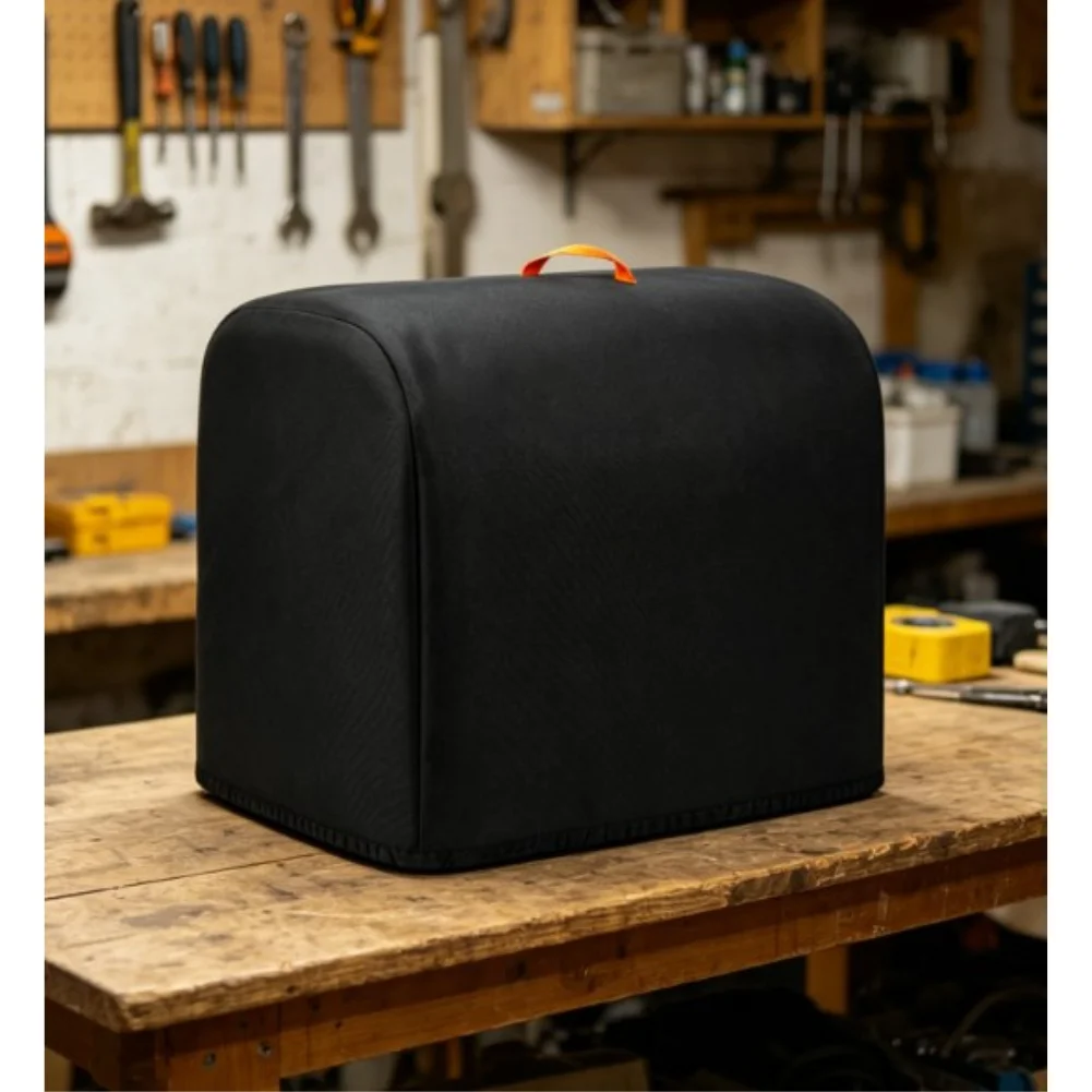 

Indoor Bench Grinder Cover Made from 210D Oxford Fabric Providing Water Dust Excluding and UV Protective Capabilities