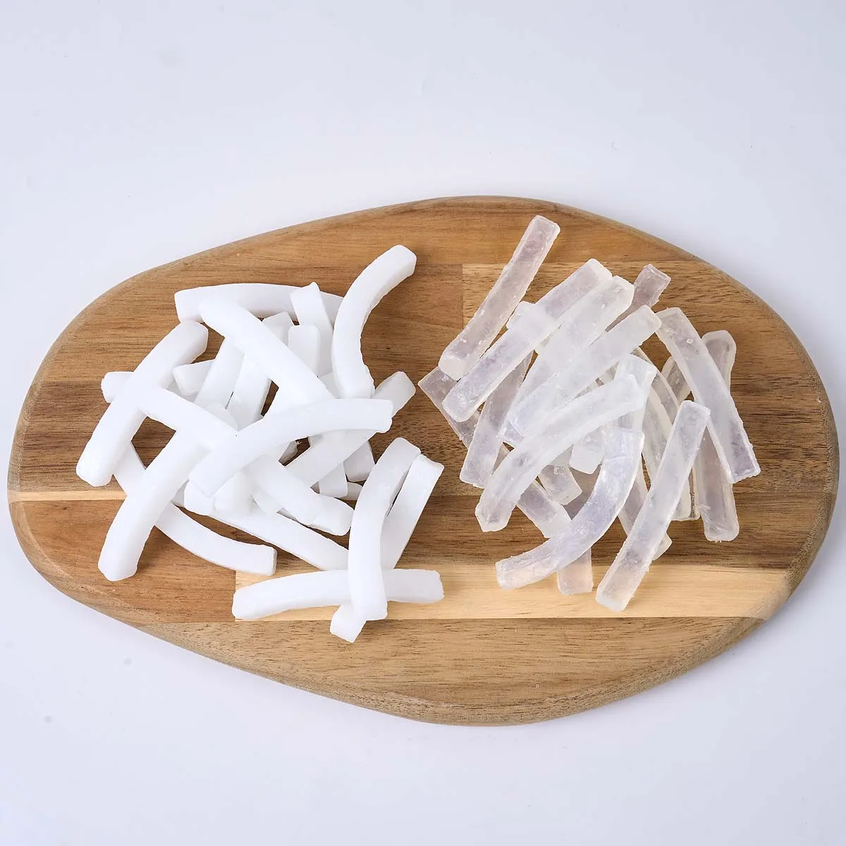 500g Transparent White Color Soap Base DIY Aromath Soaps Making Meterial Bag Strip Shaped Soap Raw Materials Bath Foaming Butter view 6