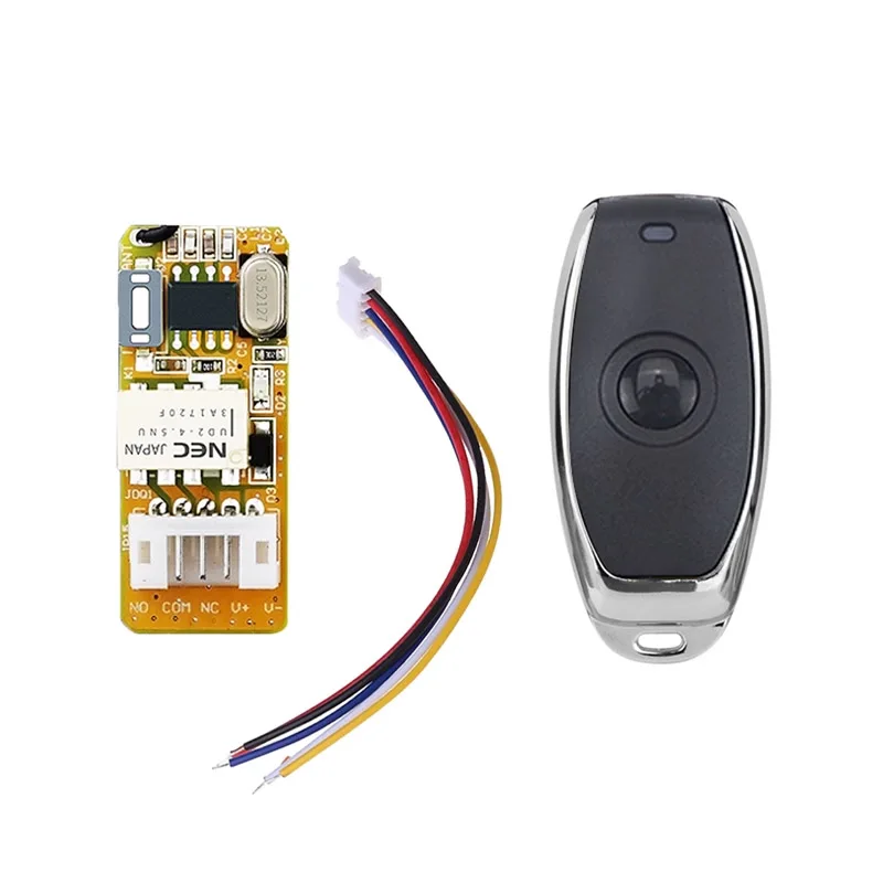 Universal DC5V   6V  9V  12V mini wireless remote control switch   system receiver  transmitter LED strip  lighting