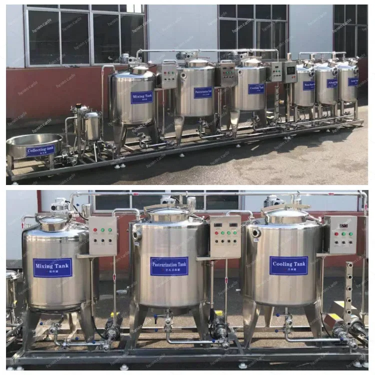 50L-500L dairy liquid Egg Juice small scale dairy yogurt making milk pasteurization machine pasteurisateur yaourt images - 6