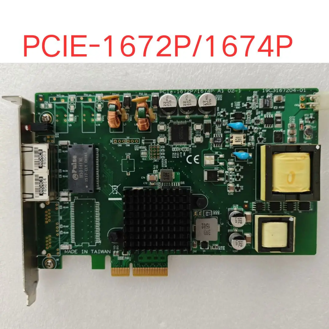 used PCIE-1672P/1674P Visual Acquisition Card test OK Fast shipping PCIE-1672P 1674P