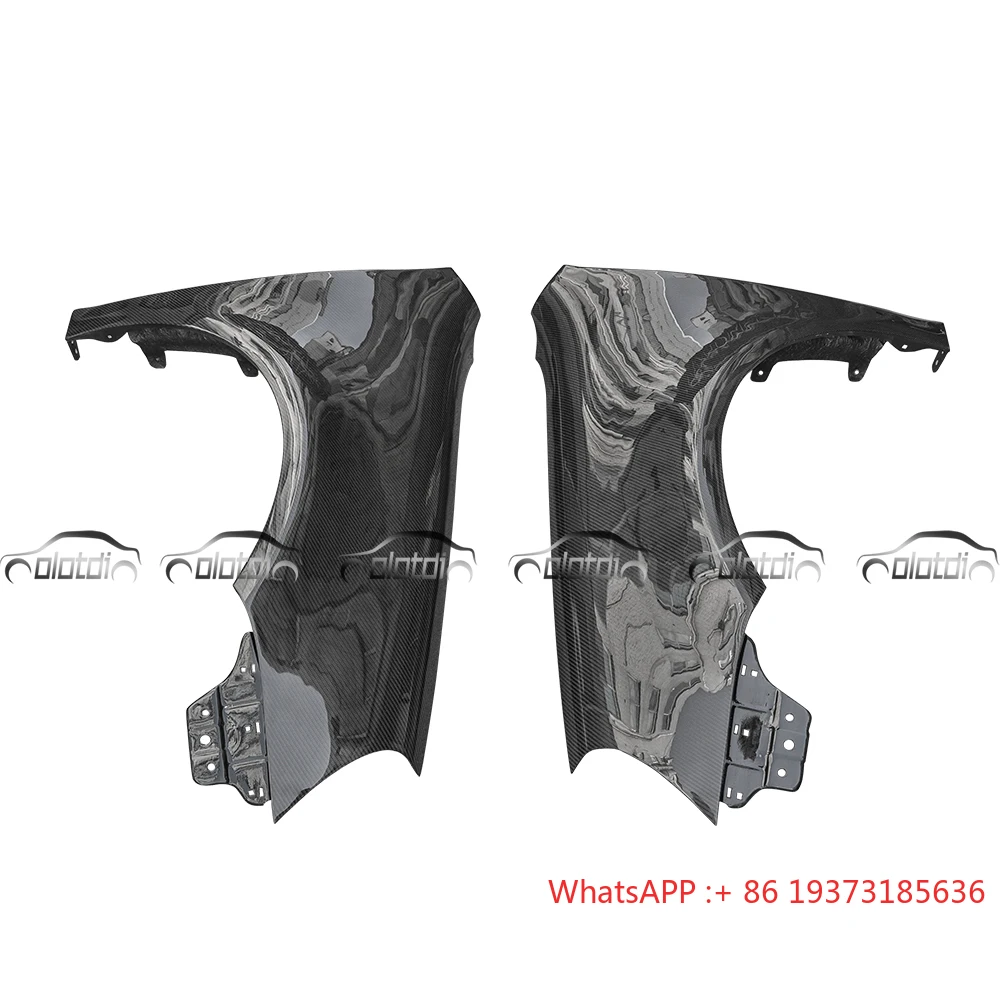 OEM Style Carbon Fiber Front Bumper Side Fender Splitters Car Body for Volkswagen VW Golf 5 GTI Auto Tuning
