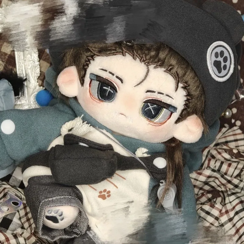 ตุ๊กตาผ้าคอตตอนแต่งตัวคอสเพลย์ ไนบ์ ซูเบดาร์ ขนาด 20 ซม. จากเกม Identity Ⅴ พร้อมโครงกระดูก ตุ๊กตาหูสัตว์ ของเล่นสำหรับเด็ก ของขวัญ