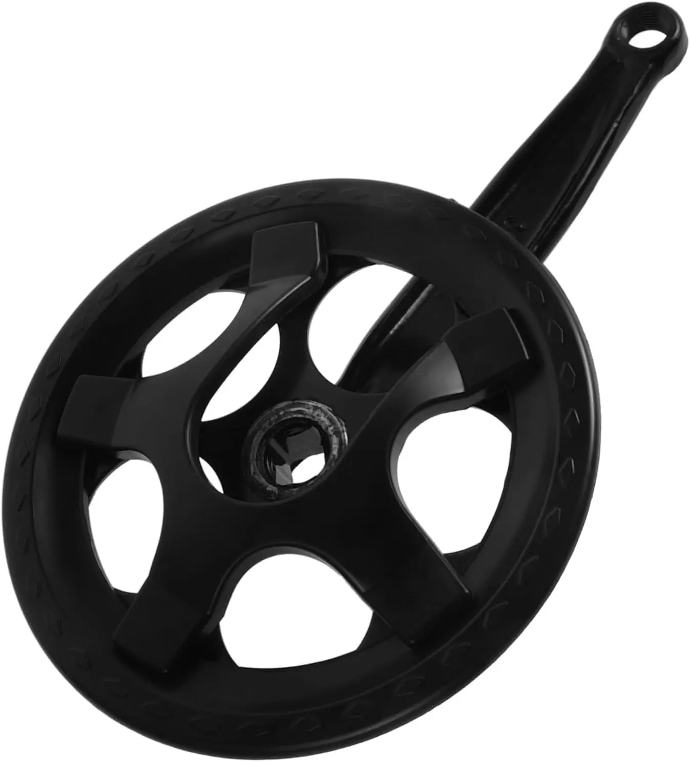 

Tooth Crank Crankset Chain Cover Easy Installation for Mountain Robust Construction Compatible Various Models