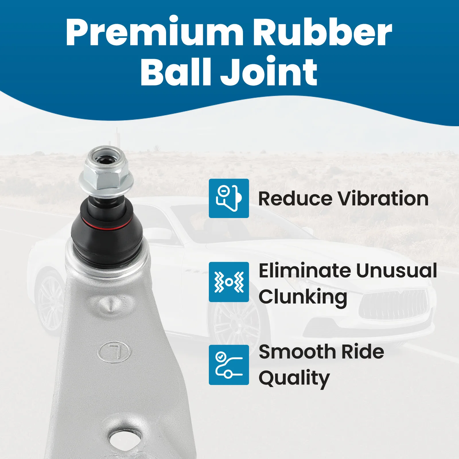 マセラティ ギブリ クアトロポルテ M156 2014-2021 2022用 フロントロアコントロールアーム 2個 673007124 670006934 670107801 670107803