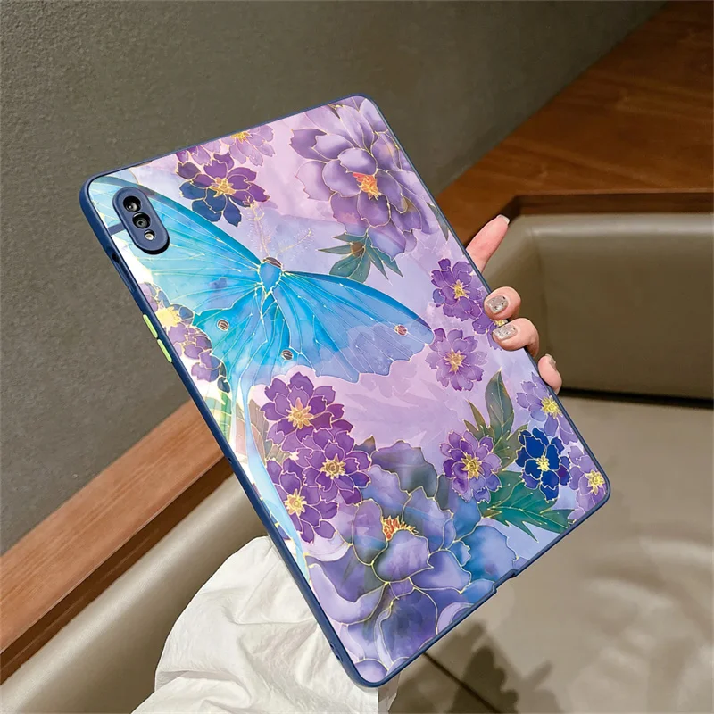 Case For Samsung Galaxy Tab A9 Plus 11 inch A8 10.5 X200 A7 S6 Lite S9 S8 S7 FE 11 Plus 12.4 Palm Tree Leaves Plant Tablet Cover