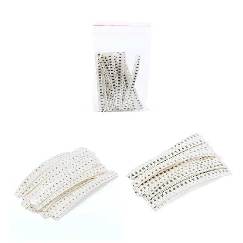 420 Stück 1206 SMD-Widerstände-Kit, sortiertes Kit, 5 % Muster-Kit, Musterbeutel, 240 K bis 5,1 m, DIY-Kit, elektronische Komponente, 21 Werte x 20 Stück – Detail 2