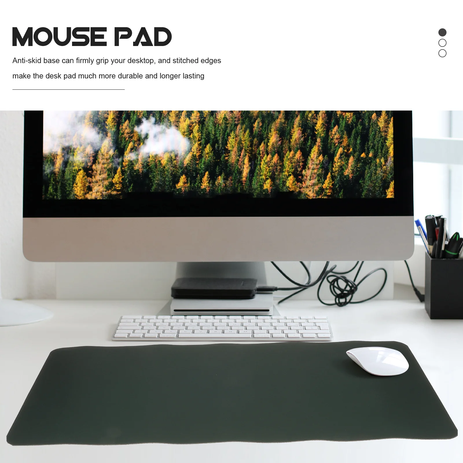 

Extended Desk Mousepad Large Waterproof Keyboard and Mouse Mat for Gaming Or Office High Wear Resistance Mousepad Desk Mat