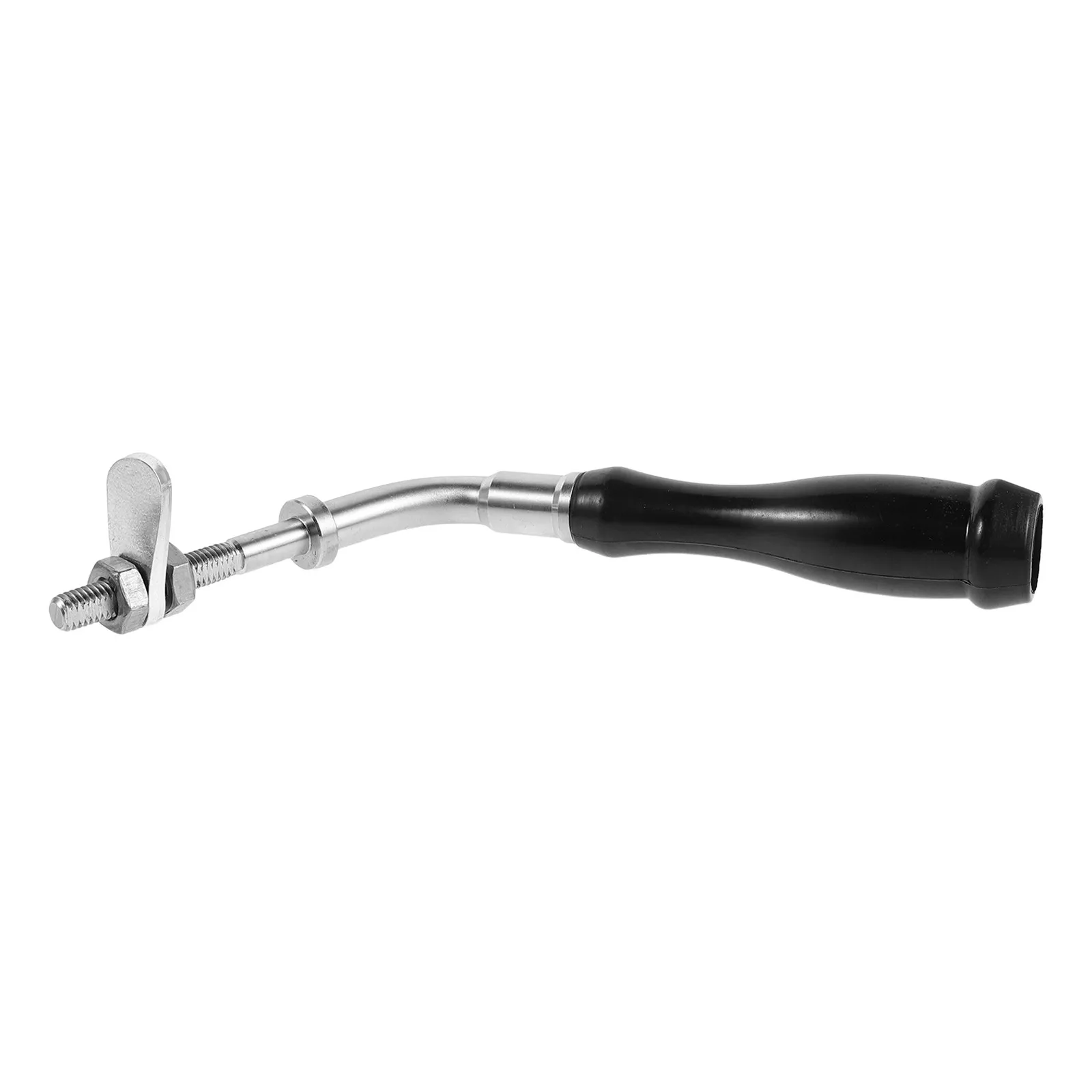 Stainless Steel Fireplace Door Handle Replacement Heat Resistant Wood Stove Door Pull M8 Metal Stove Grip for Wood Burning
