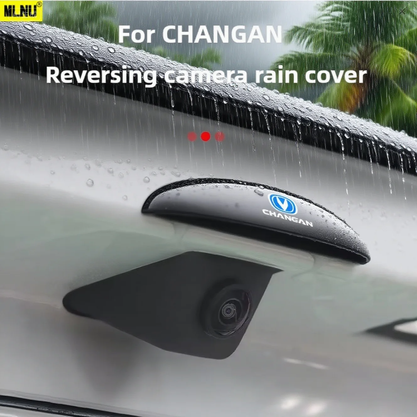 

For CHANGAN CS55 PLUS/ E07 Accessories 2025/2024 Reverse Camera Rain Shield Premium ABS,Scratch-Resistant,2022-2023