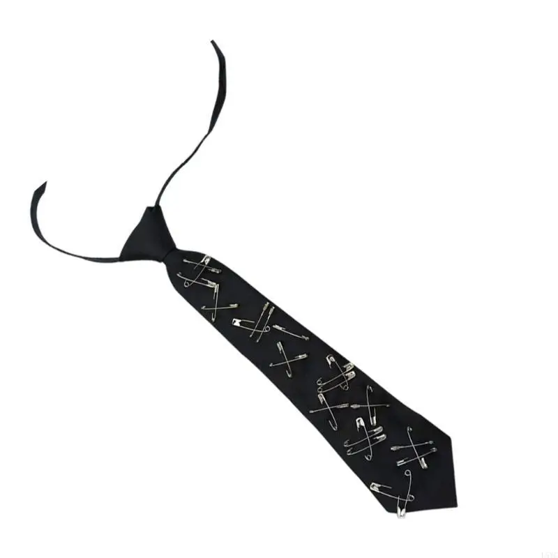 

L5YC JK Styles Tie for Women Teens Preknotted Shirt Tie for School Event Student Wear