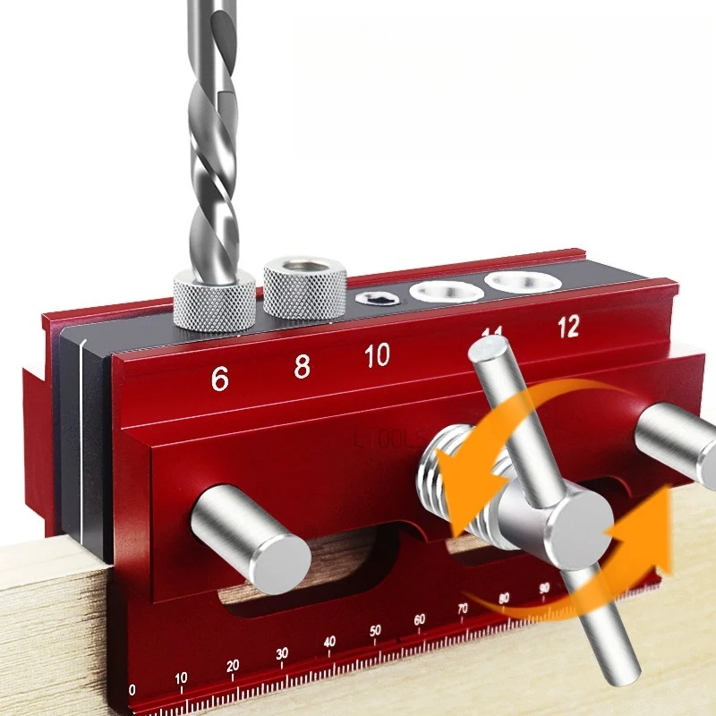 Woodworking Punch Multifunctional Wood Board Connection Drilling Positioner Installing Cabinet Rebound Device Auxiliary Tools