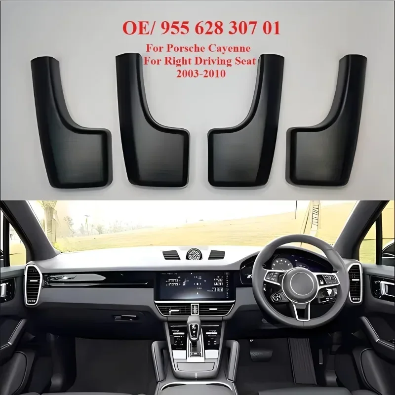 New high quality Front Windshield Wiper Arm Cover Cap ABS For Porsche Cayenne Right Driving Seat 2003-2010 Car Replacement Parts