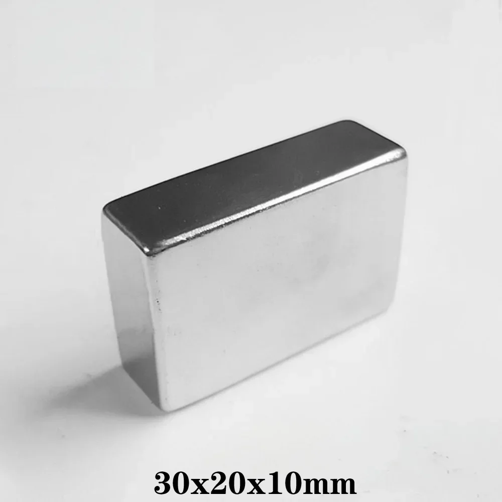 30x20x10 mm Powerful Block Magnet 30mm20mmx10mm For Home Refrigerators, Offices DIY 30x20x10mm Magnetic Strong Magnet 30*20*10